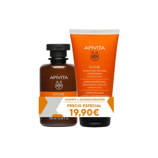 Apivita Champu Brillo y Vitalidad Naranja y Miel 250ml