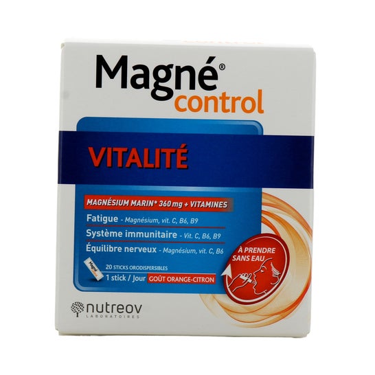 Nutreov Magne Control Vitalidade 20 Saquetas