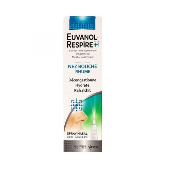 Euvanol Breathe+ Nose Blocked Cold Blocked Nose Spray nasal 20ml