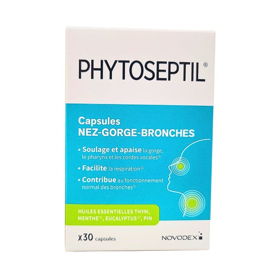 Novodex Phytoseptil Nariz Garganta Bronquial 30caps