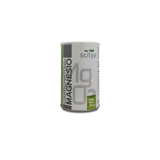 Pote de carbonato de magnésio Sotya 180g