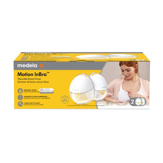Medela Motion InBra Doble Extractor Manos Libres