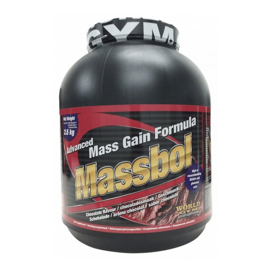 World Gym Massbol Proteína Chocolate 2,5 kg