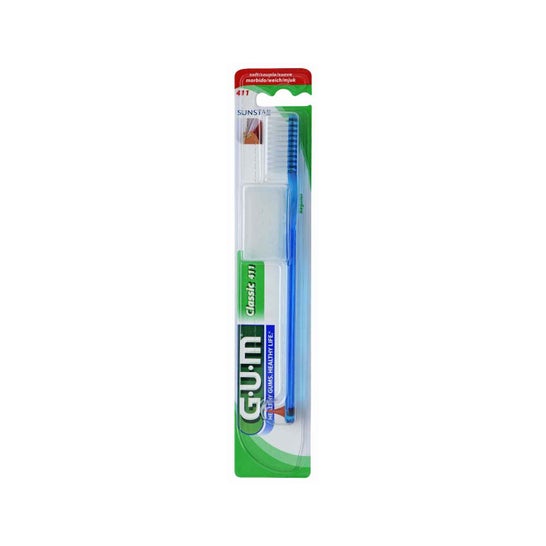 Gum Escova Dental Clássica Pequena Nro 411 1ut macia