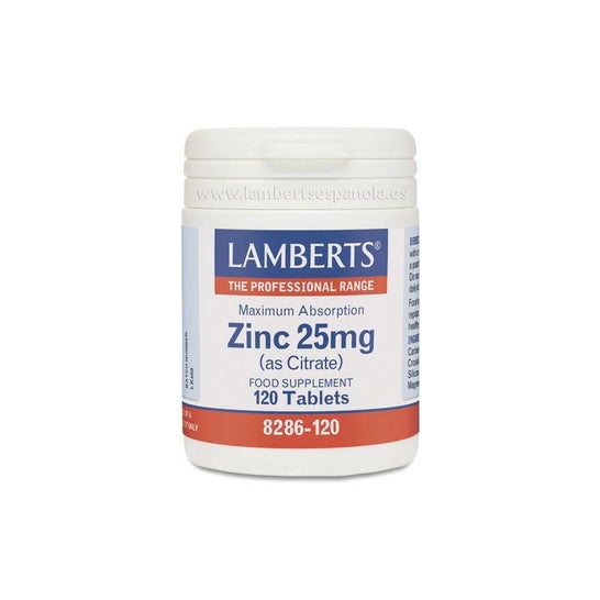 Lamberts Zinco 25 Mg 120 Comprimidos