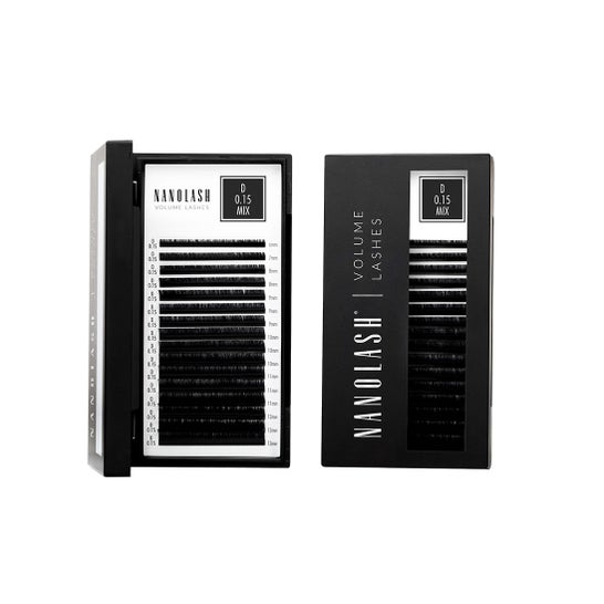Nanolash Volume Lashes Set Pestanas Postiças 0.15 D Mix 6-13mm