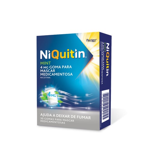 Niquitin Mint Nicotina 4mg 30 Gomas
