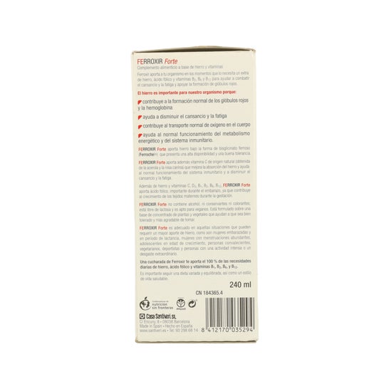 Santiveri Ferroxir Forte 240ml