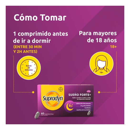 Supradyn Sueño Forte+ 60 Comprimidos