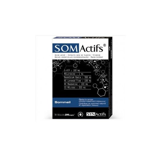 Synactives Somactives Sommeil 30 glules