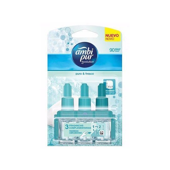 Ambi Pur 3volution Air Fresheners Refill Cotton Clouds 20ml
