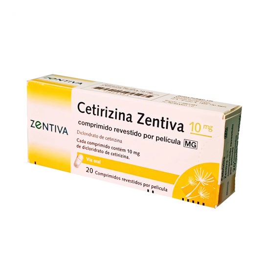 Zentiva Cetirizina Zentiva 10mg 20comp