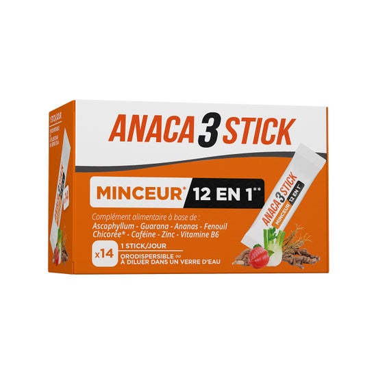 Anaca3 Adelgazante 12 en 1 14 Sticks