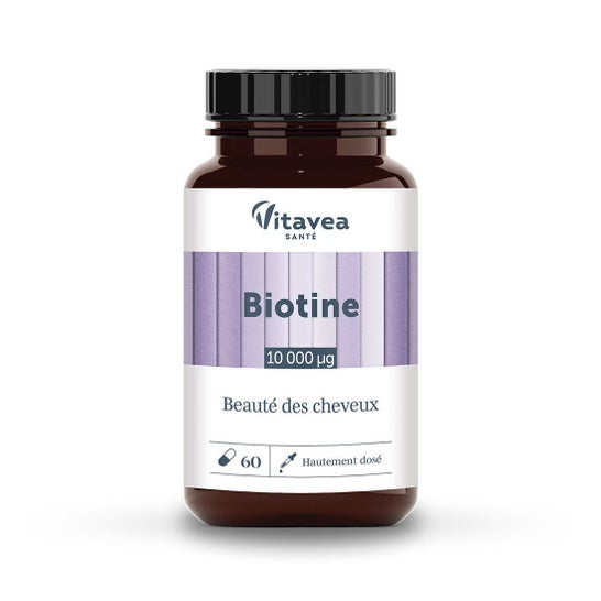 Vitavea Biotina 10000µg Beleza do Cabelo 60 Pérolas