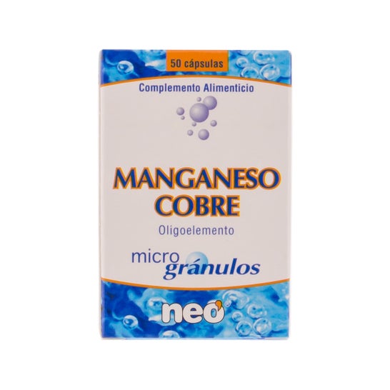 Neo manganês-cobre 50cáps