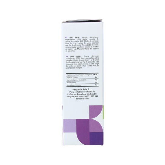 Salvia Spain Bio 10ml Óleo Essencial