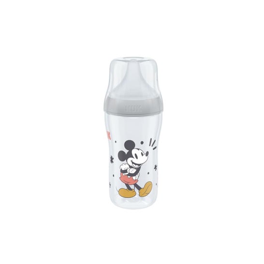 Nuk Perfect Match Mamadeira Silicone 3+M Mickey 260ml 1 Unidade Nuk Perfect Match Mamadeira Silicone 3+M Mickey 260ml 1 Unidade