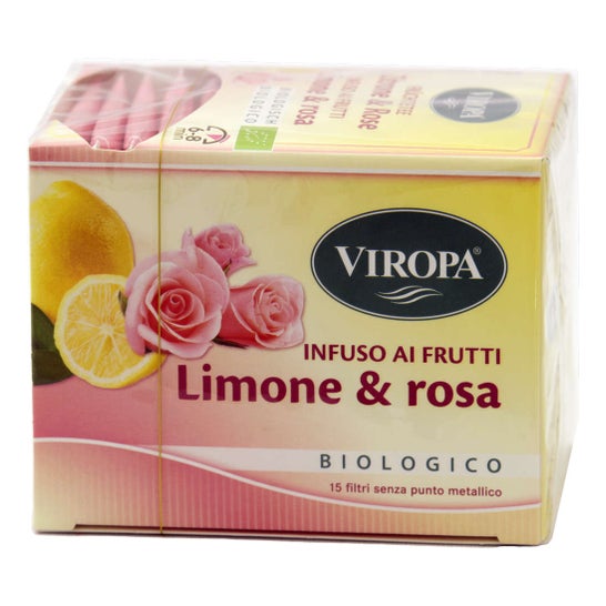 Viropa Infusión Limón Rosa Bio 15x2,4g
