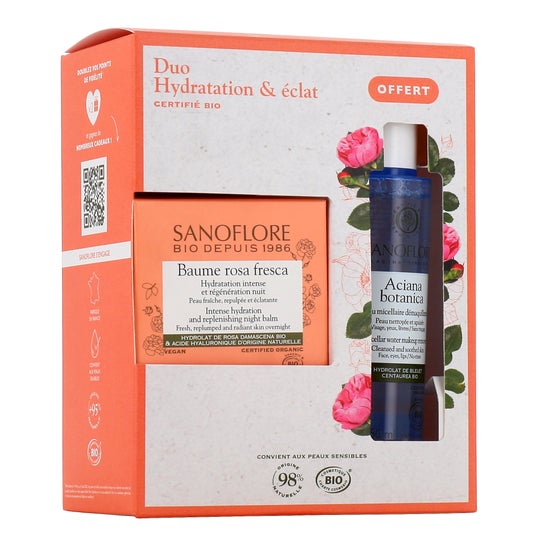 Sanoflore Coffret Balsamo Rosa Fresca + Água Micelar