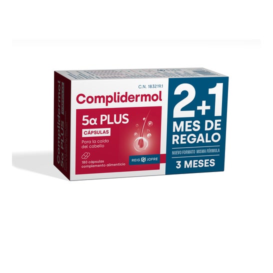 Complidermol 5alpha Plus 180caps