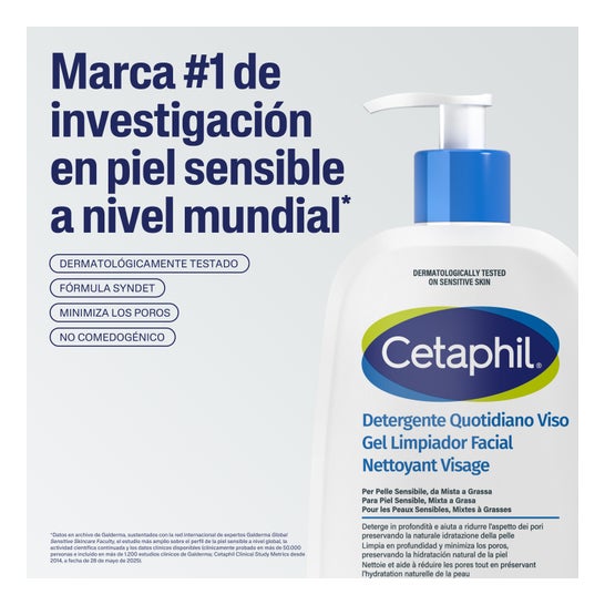 Cetaphil Gel de Limpeza Facial 470ml