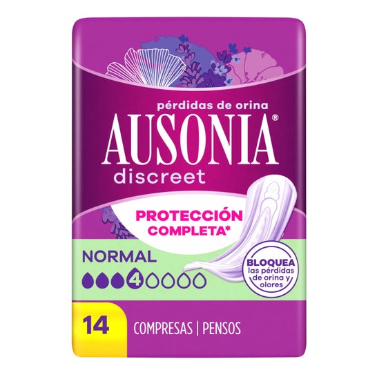 Ausonia Discreet Normal 14 Unidades