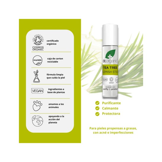 Dr.organic Tea Tree Blemish Stick 8ml