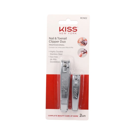 Red By Kiss KNY Nail & Toenail Clipper Duo Set