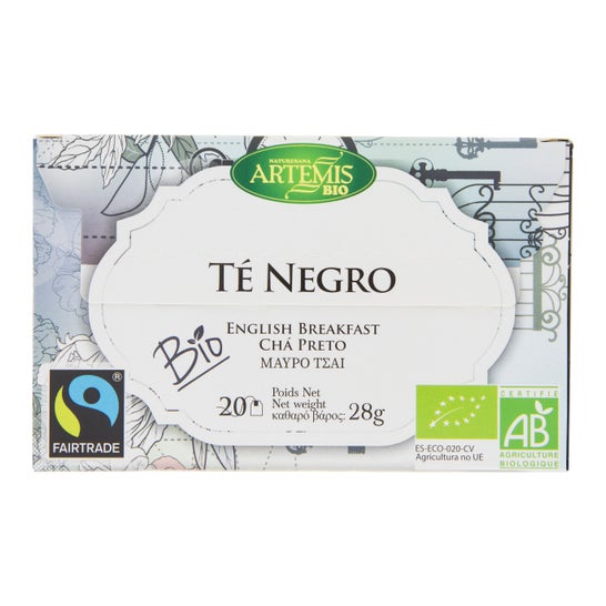 Artemis Black Tea English Breakfast 20 saquinhos de chá