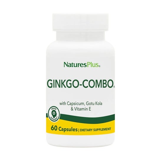 Nature's Plus Ginkgo Combo 60 Tampas