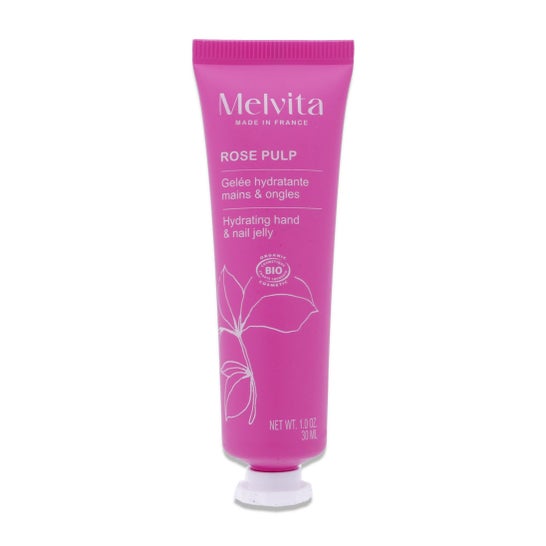 Melvita Rose Pulp Gel Hidratante Mãos & Unhas 30 ml