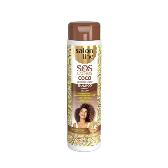 Salon Line SOS Cachos Champô Óleo de Coco 300ml