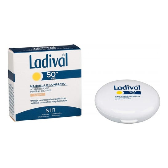 Ladival® maquilhagem compacta SPF50+ areia 10g