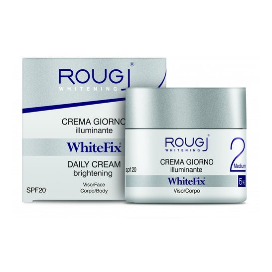 Creme de Dia Branqueador Rougj Whitefix 5% 50 Ml