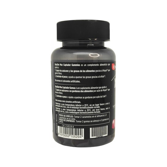 Forte Pharma Xtraslim Max Captador Gummies 60uds