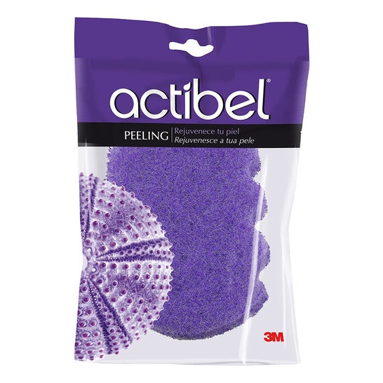 Actibel Esponja de Baño Peeling Masaje Exfoliante 1ud