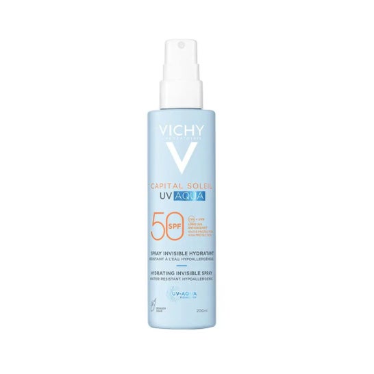 Vichy Capital Soleil Uv Aqua Spray Hidratante Spf50+ 200 ml
