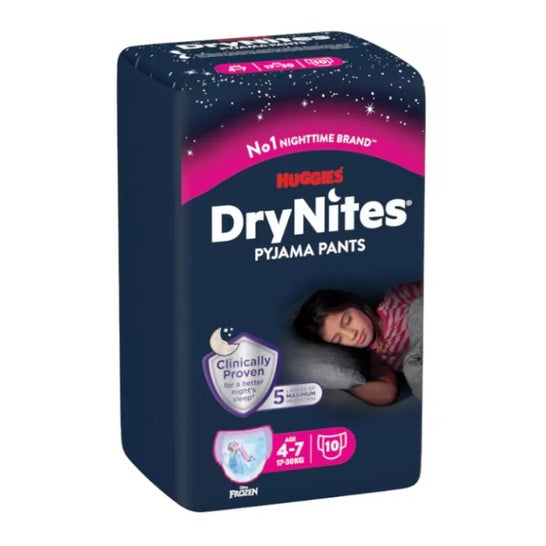 Drynites 4-7 Niña 10u Drynites 4-7 Niña 10u