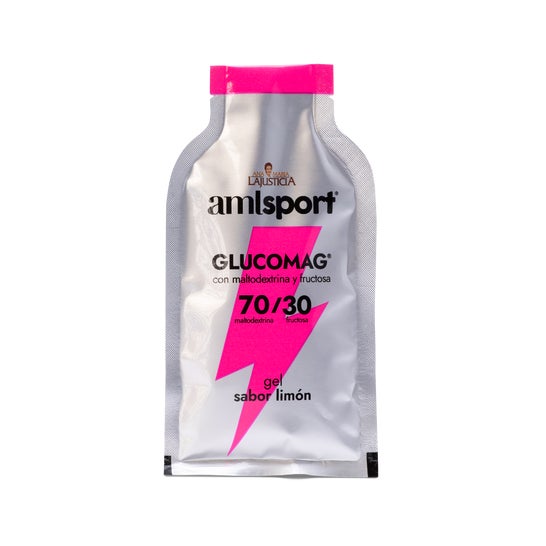 AMLSport Glucomag 70/30 Gel Sabor Limón 10sobresx30ml