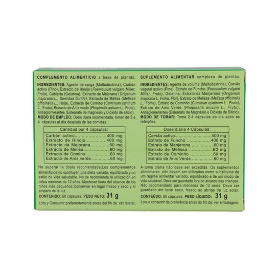 Integralia Carvão Plus 60 cápsulas