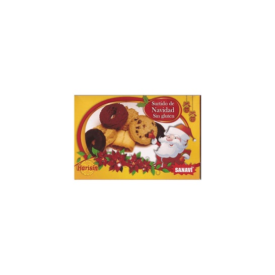 Harisin Assortment Christmas Mantecados e Bolachas Gluten Free 190g