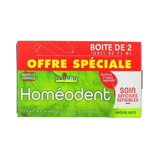 Pasta Dental Homeodent Sensitive Gums Anis 2x75ml