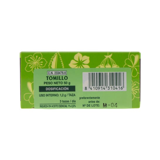 A infusão de tomilho naturalista 50g