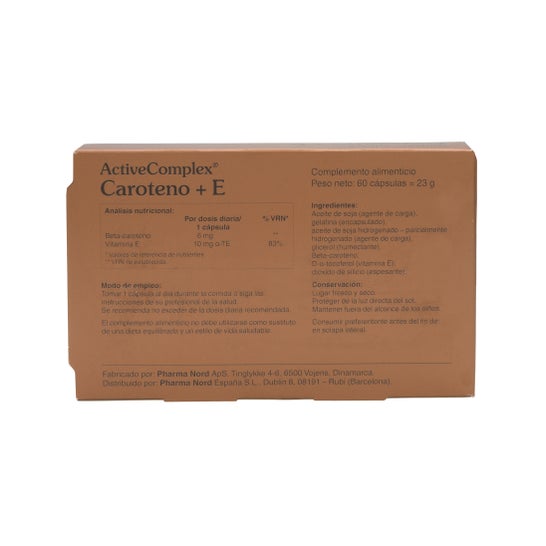 ActiveComplex® Carotene + E 60caps