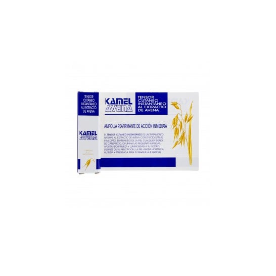 Ampola de Apertar a Pele Instantânea Kamel. Extrato de aveia 1x2ml