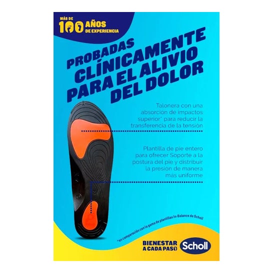 Zona Lombar In-Balance Scholl In-Balance Insole Size L Zona Lombar In-Balance Scholl In-Balance Insole Size L