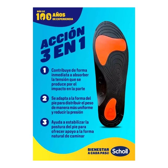 Zona Lombar In-Balance Scholl In-Balance Insole Size L Zona Lombar In-Balance Scholl In-Balance Insole Size L