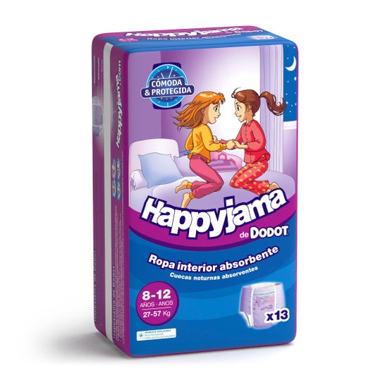 Dodot Happyjama Nia Tamanho 8 13pcs