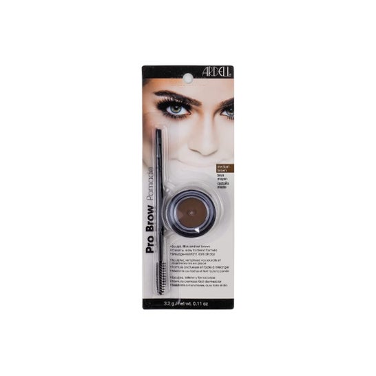 Ardell Medium Brown Eyebrow Pomade + Pincel 3g