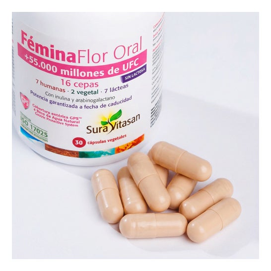 Sura Vitasan Fémina Flor Oral 30 cápsulas